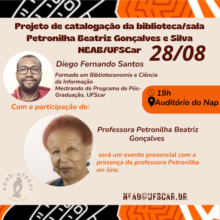 Apresentação do Projeto de Catalogação da Biblioteca NEAB